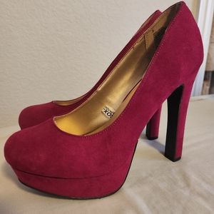 Massimo Pink/Magenta Heels Size 👠 8
